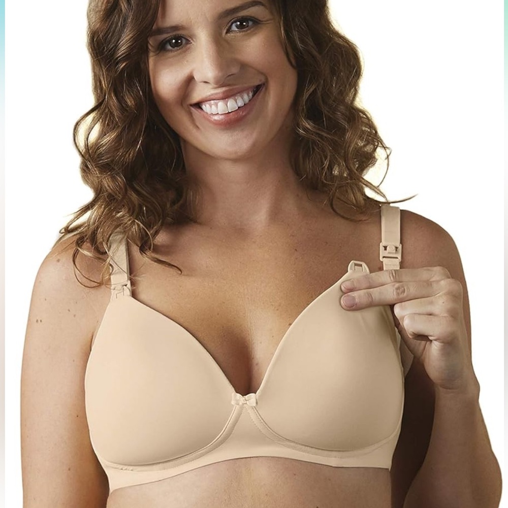BRAVADO! DESIGNS Women's Wireless Buttercup Maternity and Nursing Bra Size 34H